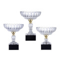 High Quality Stock Crystal trophy with Resin Base